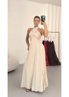 Jessica Salaş Elbise - Bej