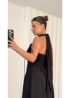 Jessica Salaş Elbise - Siyah