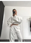 Julia Üçlü Basic Takım - Beyaz