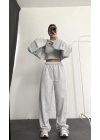 Julia Üçlü Basic Takım - Gri