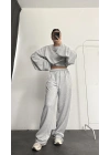 Julia Üçlü Basic Takım - Gri