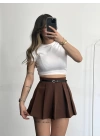 Kiti Şort Etek - Kahve