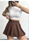 Kiti Şort Etek - Kahve