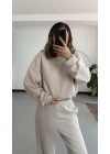 Lavinia Beli İpli Takım - Bej
