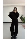 Lavinia Beli İpli Takım - Siyah