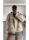 lazy Omega Trençkot - Bej