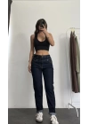 Leo Mom Fit Jean - Lacivert