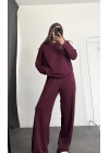 Lia Basic Modal Takım - Bordo