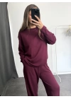 Lia Basic Modal Takım - Bordo