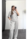 Lia Modal Takım - Gri