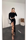Lilly Takım - Siyah
