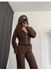 Lily Eşofman Takımı - Kahve