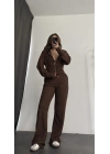 Lily Eşofman Takımı - Kahve
