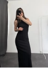 Loida Elbise -Siyah