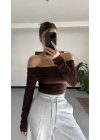 Lonica Madonna Crop - Kahve