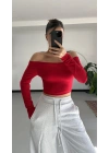 Lonica Madonna Crop - Kırmızı