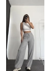 Madison Triko Pantolon - Gri