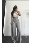 Madison Triko Pantolon - Gri