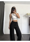 Madison Triko Pantolon - Siyah