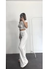 Mary Crop Takım - Beyaz