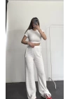 Mary Crop Takım - Beyaz