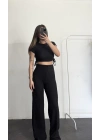 Mary Crop Takım - Siyah