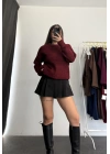 Mercy Triko Kazak - Bordo