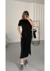 Mimie Basic Elbise - Siyah