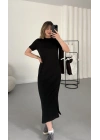 Mimie Basic Elbise - Siyah