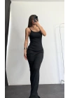 Miro Basic Elbise - Siyah
