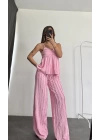 Monaco Askılı Takım - Pembe