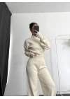 Monica Triko Takım - Bej