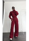 Monica Triko Takım - Bordo