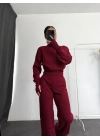 Monica Triko Takım - Bordo