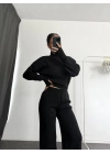Monica Triko Takım - Siyah
