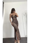 Monnie Leopar Elbise