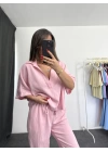 Monroe Salaş Takım - Pembe