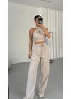 Mosby Halter Takım - Bej