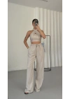Mosby Halter Takım - Bej