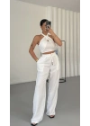 Mosby Halter Takım - Beyaz