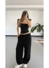 Nerea Baggy Eşofman - Siyah