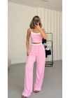 Nima Çift Renkli Takım - Pembe