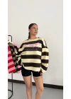 NY City Sweatshirt - Sarı|Kahve