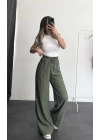 Olive Salaş Pantolon - Haki