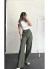 Olive Salaş Pantolon - Haki