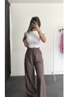 Olive Salaş Pantolon - Vizon