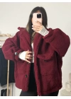 Oversize Linda Mont - Bordo