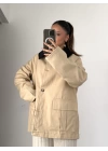 Oversize Parka - Bej