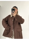 Oversize Parka - Kahve