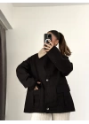 Oversize Parka - Siyah